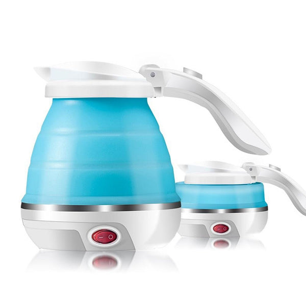 Collapsible electric kettle, silicone material for easy storage Collapsible electric kettle, silicone material for easy storage